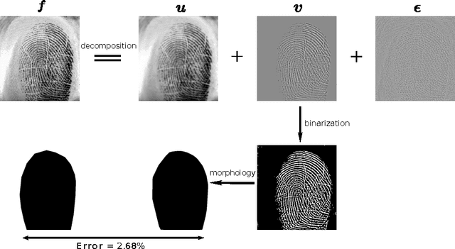 Figure 1 for Global Variational Method for Fingerprint Segmentation by Three-part Decomposition
