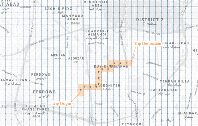 Figure 4 for Real-time Travel Time Estimation Using Matrix Factorization