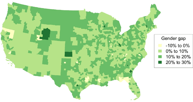 Figure 1 for Understanding the 2016 US Presidential Election using ecological inference and distribution regression with census microdata