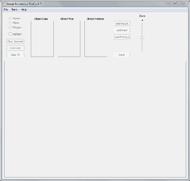 Figure 1 for IAT - Image Annotation Tool: Manual