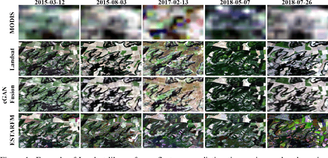 Figure 1 for Predicting Landsat Reflectance with Deep Generative Fusion