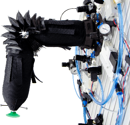 Figure 1 for A Fast and Reliable Pick-and-Place Application with a Spherical Soft Robotic Arm