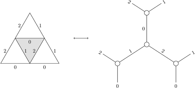 Figure 1 for Quantum Walk over a triangular lattice subject to Pachner move