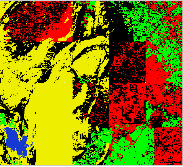 Figure 4 for Biogeography based Satellite Image Classification