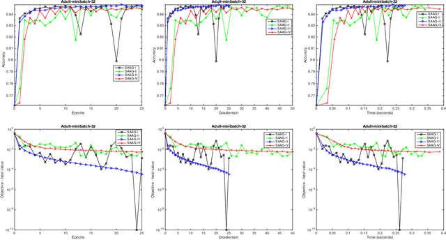 Figure 1 for SAAGs: Biased Stochastic Variance Reduction Methods