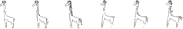 Figure 4 for An Infinite Parade of Giraffes: Expressive Augmentation and Complexity Layers for Cartoon Drawing