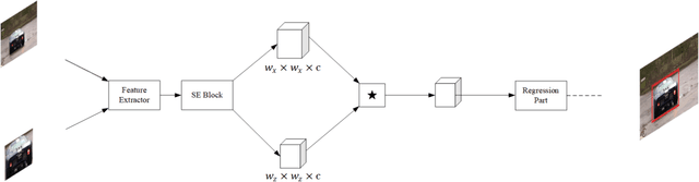 Figure 1 for Faster and Simpler Siamese Network for Single Object Tracking