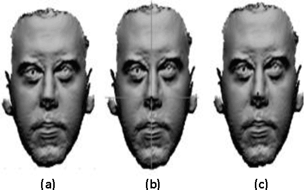 Figure 2 for Facial Surface Analysis using Iso-Geodesic Curves in Three Dimensional Face Recognition System