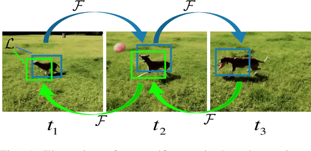 Figure 1 for Self-supervised Object Tracking with Cycle-consistent Siamese Networks
