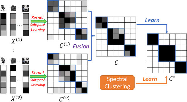 Figure 3 for Enriched Robust Multi-View Kernel Subspace Clustering