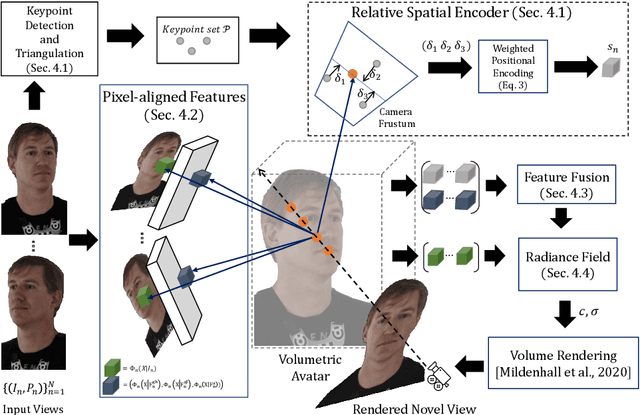 Figure 3 for KeypointNeRF: Generalizing Image-based Volumetric Avatars using Relative Spatial Encoding of Keypoints