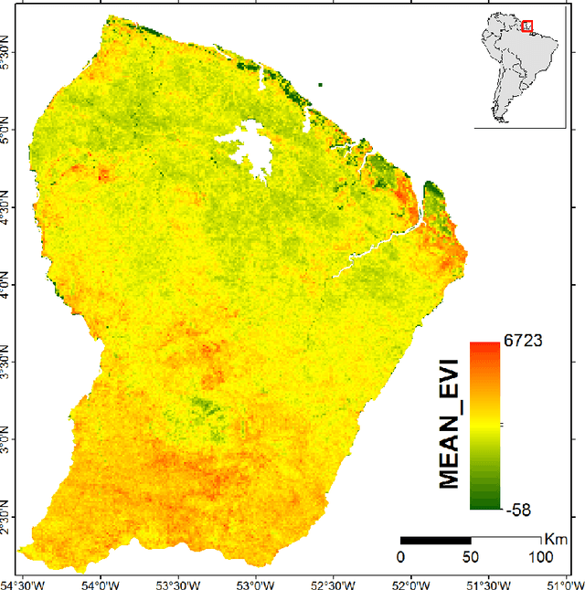 Figure 3 for Aboveground biomass mapping in French Guiana by combining remote sensing, forest inventories and environmental data