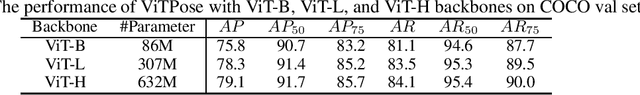 Figure 3 for ViTPose: Simple Vision Transformer Baselines for Human Pose Estimation