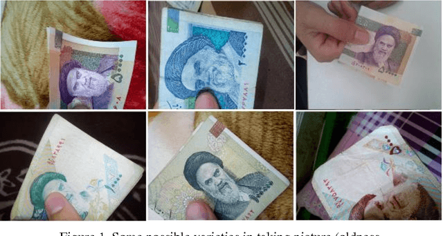 Figure 1 for Iranian cashes recognition using mobile