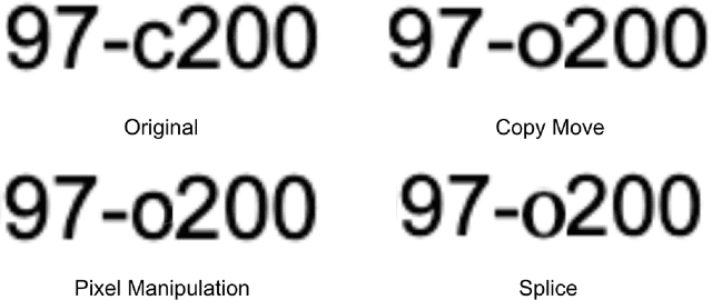 Figure 1 for OCR Graph Features for Manipulation Detection in Documents