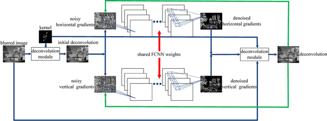 Figure 1 for Learning Fully Convolutional Networks for Iterative Non-blind Deconvolution