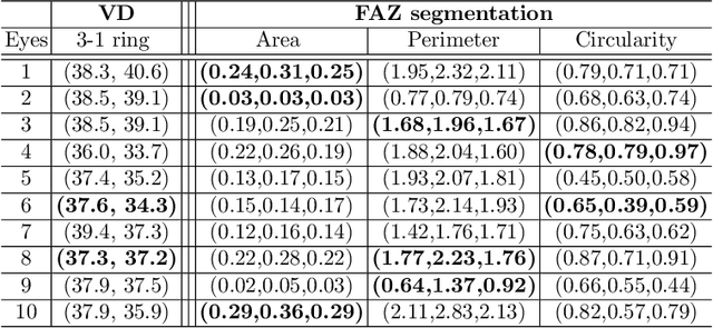 Figure 2 for Blood vessel segmentation in en-face OCTA images: a frequency based method