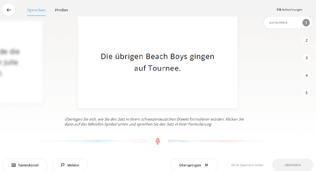 Figure 1 for SDS-200: A Swiss German Speech to Standard German Text Corpus