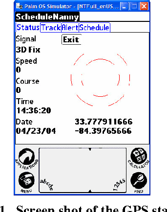 Figure 1 for ScheduleNanny: Using GPS to Learn the User's Significant Locations, Travel Times and Schedule