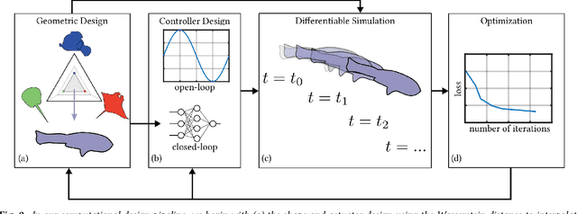 Figure 3 for DiffAqua: A Differentiable Computational Design Pipeline for Soft Underwater Swimmers with Shape Interpolation