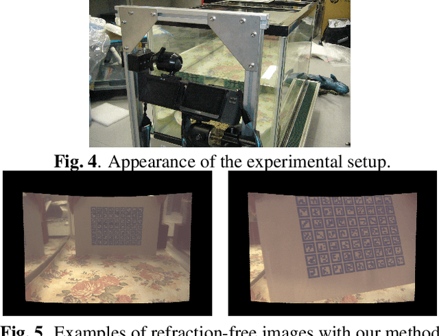 Figure 4 for Underwater Stereo using Refraction-free Image Synthesized from Light Field Camera
