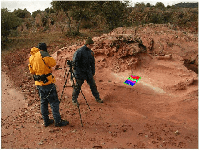Figure 1 for The Cyborg Astrobiologist: Scouting Red Beds for Uncommon Features with Geological Significance