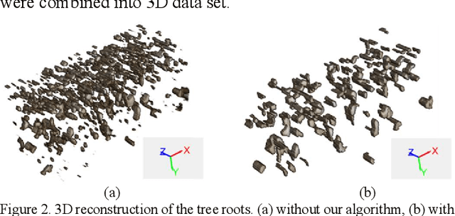 Figure 2 for Slice-Connection Clustering Algorithm for Tree Roots Recognition in Noisy 3D GPR Data