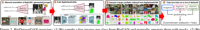 Figure 2 for BigDatasetGAN: Synthesizing ImageNet with Pixel-wise Annotations