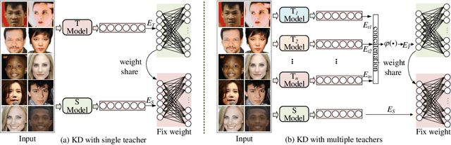 Figure 3 for ProxylessKD: Direct Knowledge Distillation with Inherited Classifier for Face Recognition