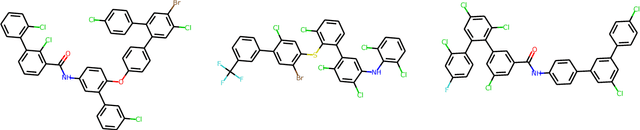 Figure 3 for Grammars and reinforcement learning for molecule optimization