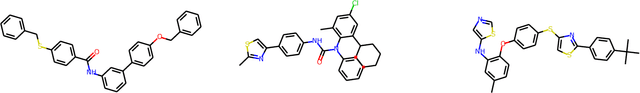 Figure 4 for Grammars and reinforcement learning for molecule optimization