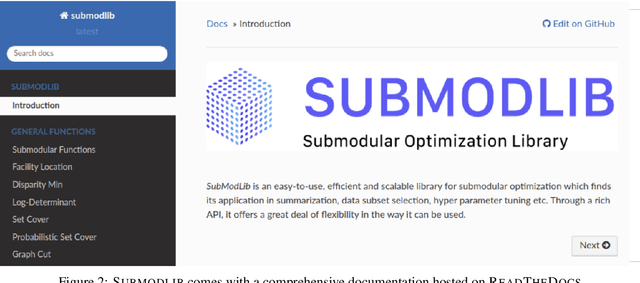 Figure 3 for Submodlib: A Submodular Optimization Library