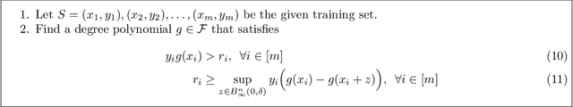 Figure 2 for On Robustness to Adversarial Examples and Polynomial Optimization