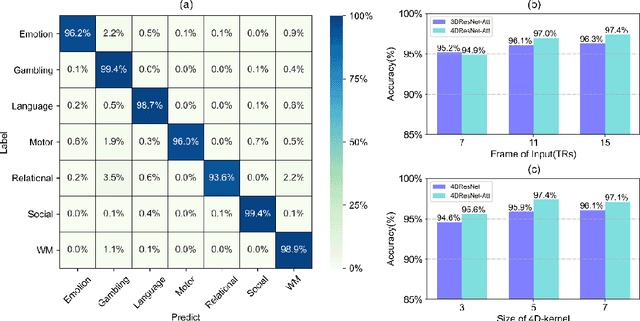 Figure 4 for Attention module improves both performance and interpretability of 4D fMRI decoding neural network