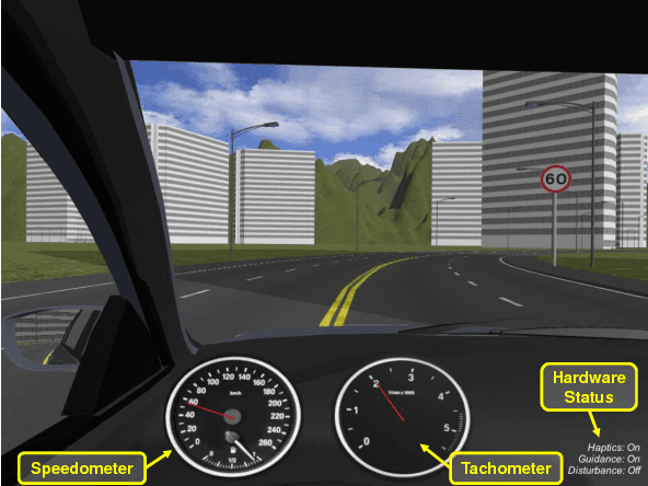 Figure 2 for Human Driving Skill Modeling Using Neural Networks for Haptic Assistance in Realistic Virtual Environments
