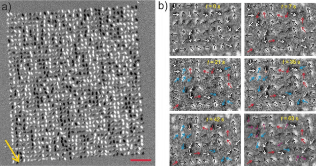 Figure 2 for Direct observation of a dynamical glass transition in a nanomagnetic artificial Hopfield network