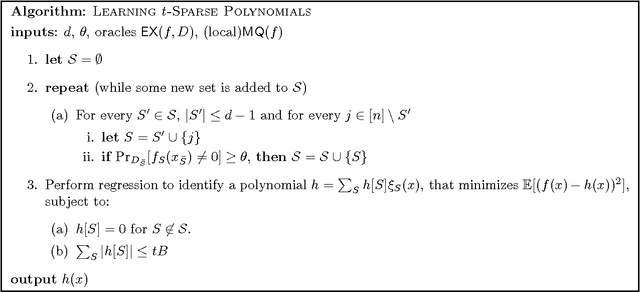 Figure 1 for Learning using Local Membership Queries