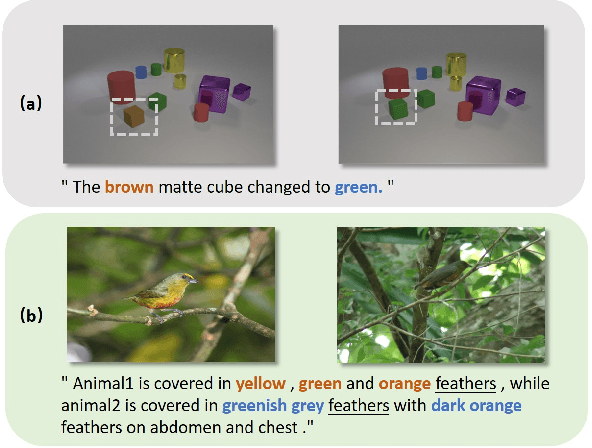 Figure 1 for Image Difference Captioning with Pre-training and Contrastive Learning