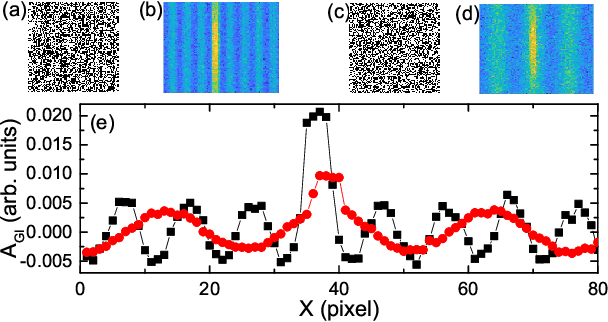 Figure 3 for Robust data analysis and imaging with computational ghost imaging