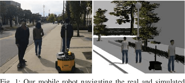 Figure 1 for Group Surfing: A Pedestrian-Based Approach to Sidewalk Robot Navigation