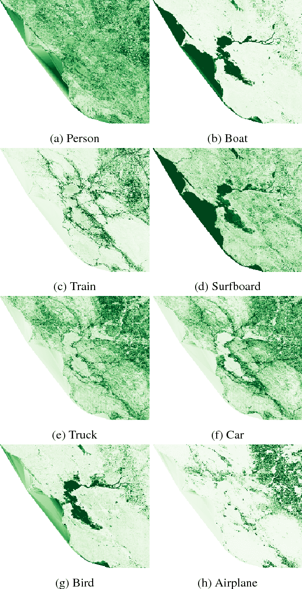 Figure 4 for What Goes Where: Predicting Object Distributions from Above