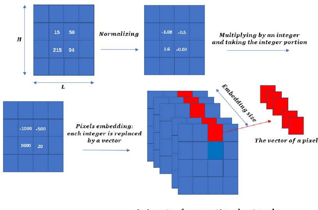 Figure 1 for Networks with pixels embedding: a method to improve noise resistance in images classification