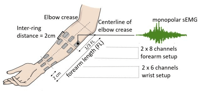 Figure 1 for Open Access Dataset for Electromyography based Multi-code Biometric Authentication