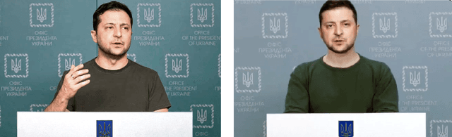 Figure 1 for Protecting President Zelenskyy against Deep Fakes