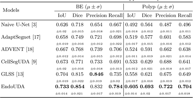 Figure 4 for EndoUDA: A modality independent segmentation approach for endoscopy imaging