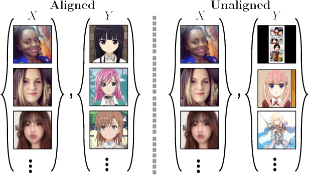 Figure 1 for Unaligned Image-to-Image Translation by Learning to Reweight