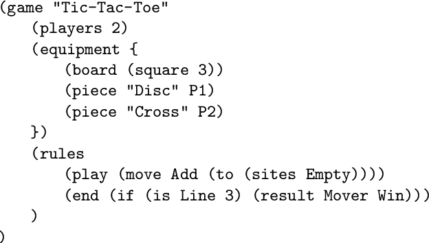 Figure 1 for Automatic Generation of Board Game Manuals