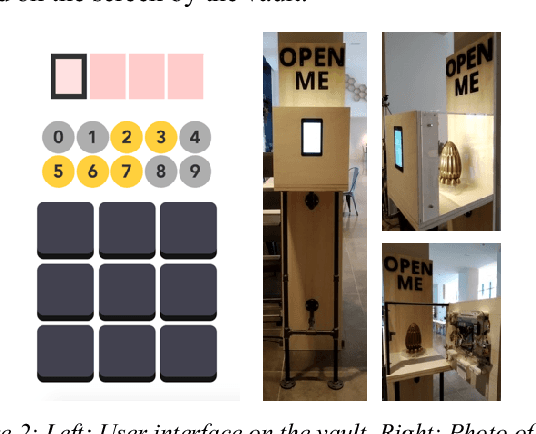 Figure 2 for The Open Vault Challenge -- Learning how to build calibration-free interactive systems by cracking the code of a vault
