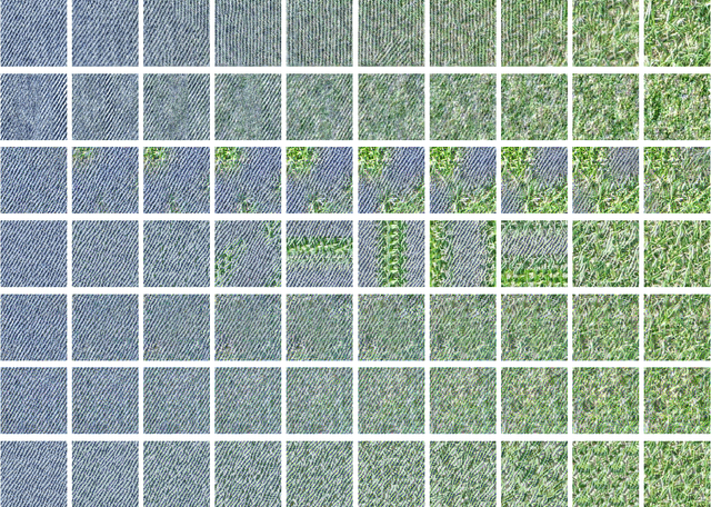 Figure 4 for Texture Mixing by Interpolating Deep Statistics via Gaussian Models