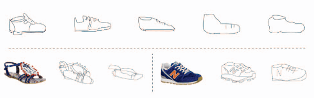 Figure 1 for Learning Deep Sketch Abstraction